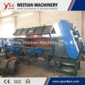 Automatic PVC Pipe Hydraulic System Shredder Double Shafts& Single Shaft